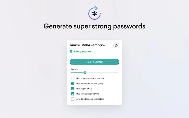 NordPass® Password Manager extension screenshot